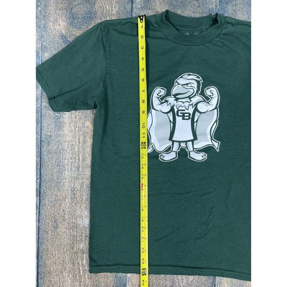UW Green Bay Kids Youth XL Phlash Phoenix Mascot Tee! UWGB! - Picture 6 of 8